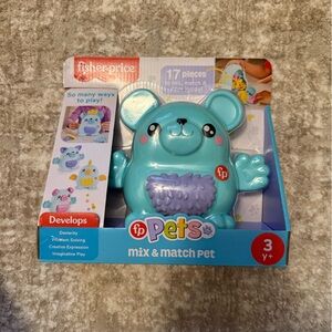 Mattel Fisher-Price Mix & Match Pet - Light Blue and Lavender